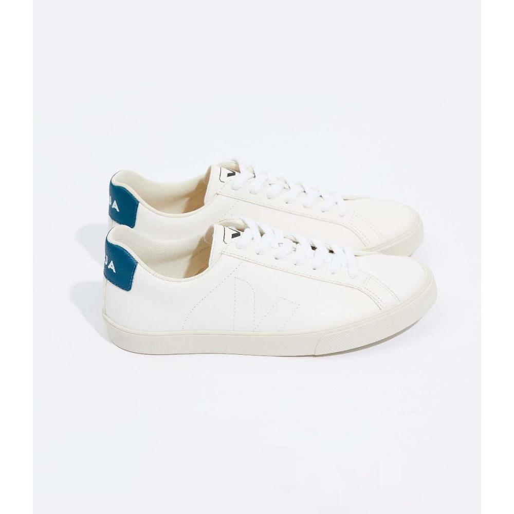 Veja ESPLAR CHROMEFREE Joggesko Dame White/Blue | NO 617ZUT